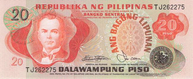 Philippinen 20 Piso 1978 p162b